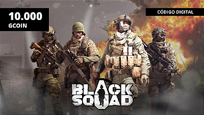 Jogo Black Squad 10.000 Gcoin - Código Digital
