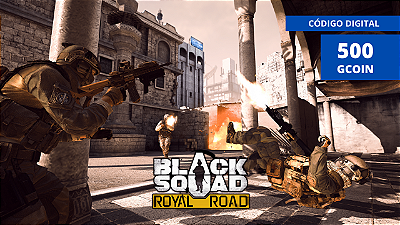 Black Squad Royal Road 500 Gcoin - Código Digital