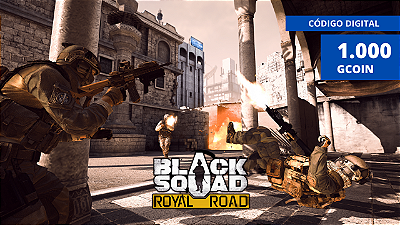 Black Squad Royal Road 1.000 Gcoin - Código Digital