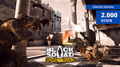 Black Squad Royal Road 2.000 Gcoin - Código Digital
