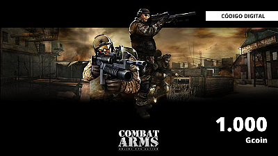 Cash Combat Arms 1.000 Gcoin - Código Digital