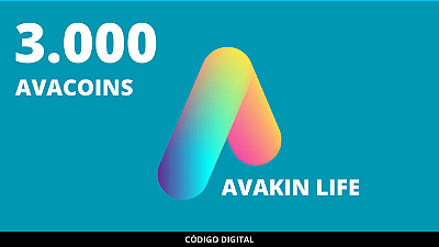 3.000 Avakin Life Avacoins - Código Digital