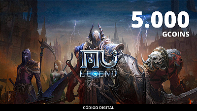 Cash Mu Legend 5.000 Gcoin - Código Digital