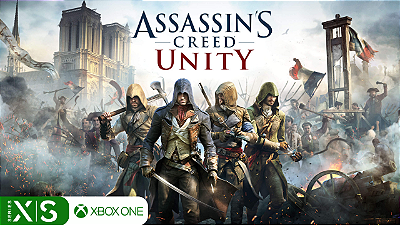 Assassins Creed Unity Jogo Xbox One Mídia Digital
