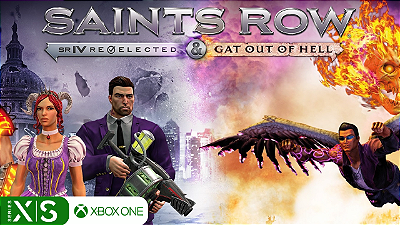 Saints Row IV Re Elected Gat Out Of Hell Jogo Xbox One Mídia Digital