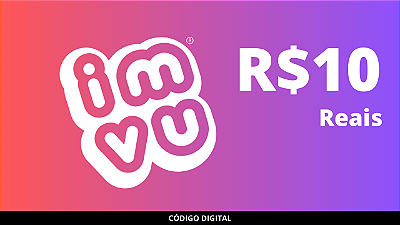 Gift Card IMVU 10 Reais Brasil - Código Digital