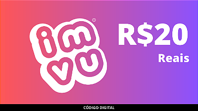 Gift Card IMVU 20 Reais Brasil - Código Digital