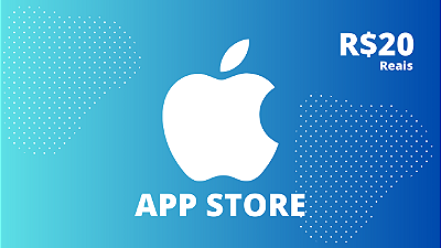 Gift Card App Store 20 Reais - Código Digital