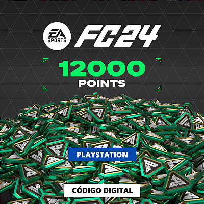 EA SPORTS FC 24 - 12.000 FC Points PS4 e PS5 - Código Digital
