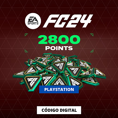 EA SPORTS FC 24 - 2.800 FC Points PS4 e PS5 - Código Digital