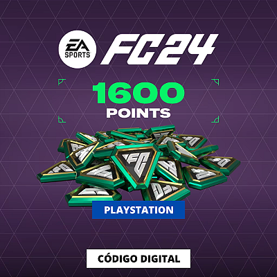 EA SPORTS FC 24 - 1.600 FC Points PS4 e PS5 - Código Digital