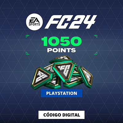 EA SPORTS FC 24 - 1.050 FC Points PS4 e PS5 - Código Digital