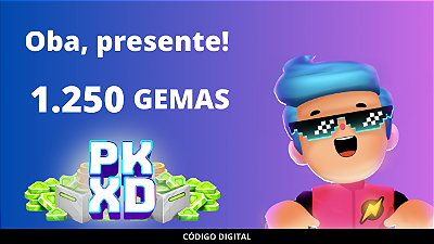 1250 PK XD Gemas Código Digital Brasil
