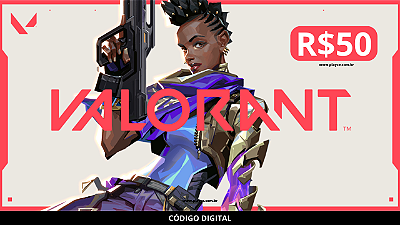 Gift Card Valorant 50 reais - Riot Points