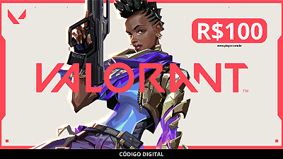 Gift Card Valorant 100 reais - Riot Points