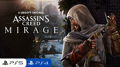 Assassin's Creed Mirage PS4 e PS5 Código Digital