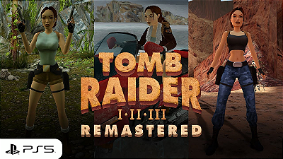 Tomb Raider I-III Remastered Starring Lara Croft PS5 Código Digital