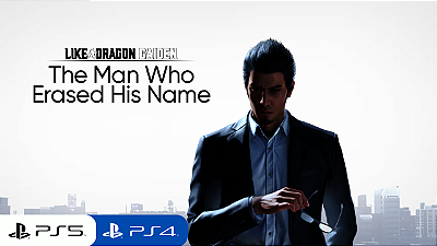 Like a Dragon Gaiden: The Man Who Erased His Name PS4 e PS5 Código Digital