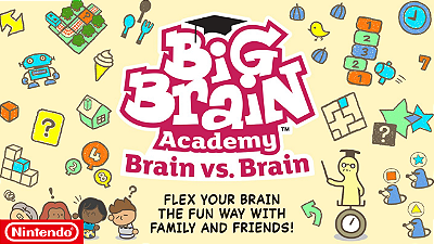 Big Brain Academy: Brain vs. Brain Mídia Digital Nintendo Switch