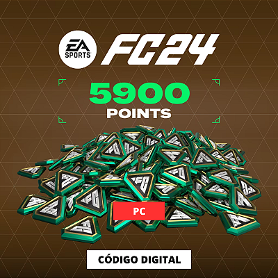 EA SPORTS FC 24 - 5.900 FC Points PC - Código Digital