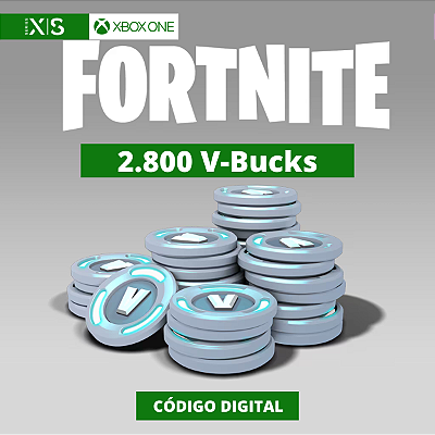 Fortnite 2.800 V-Bucks Xbox - Código Digital