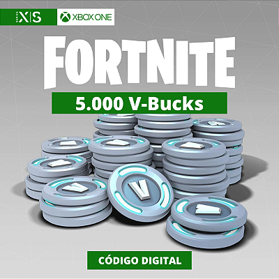 Fortnite 5.000 V-Bucks Xbox - Código Digital