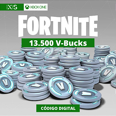 Fortnite 13.500 V-Bucks Xbox - Código Digital