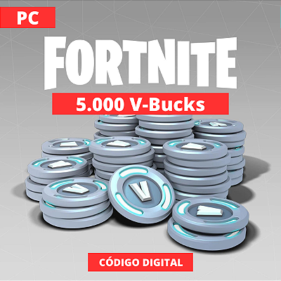 Fortnite 5.000 V-Bucks PC Epic Games - Código Digital