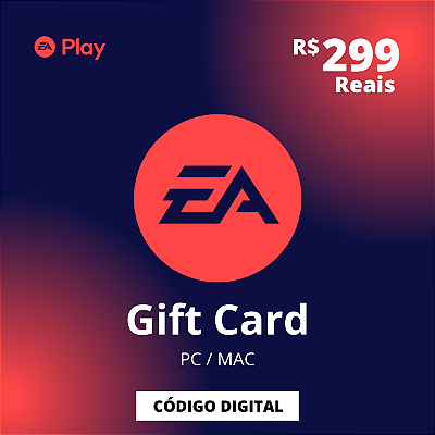 Gift Card EA R$299 - Código Digital