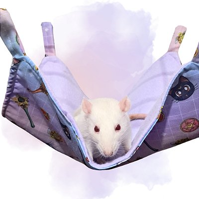 Kit 3 Redes Simples para Rato Twister (estampa aleatória) - Tamanho 24x24cm