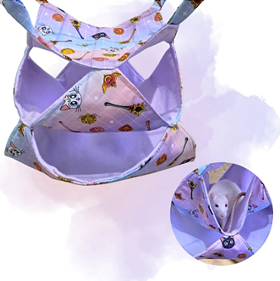 Rede Tripla para Rato Twister - Selecione a Estampa e Tamanho