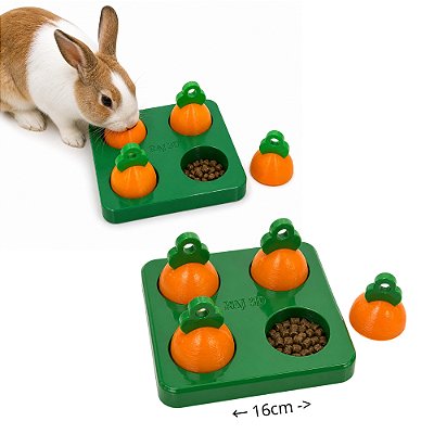 Pesca Cenoura - Brinquedo Interativo para Coelhos