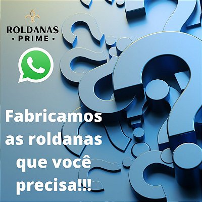 1U - Roldanas sob encomenda Kits ou acessórios