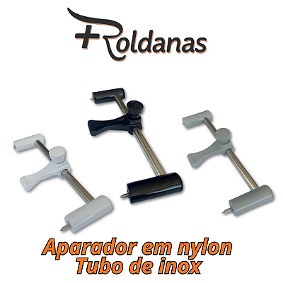 4 - APARADOR COM TUBO DE INOX 250MM