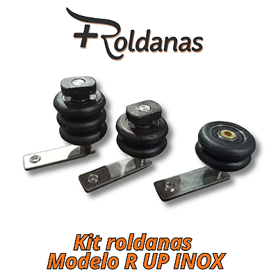 1U - KIT ROLDANAS MOD R-UP INOX