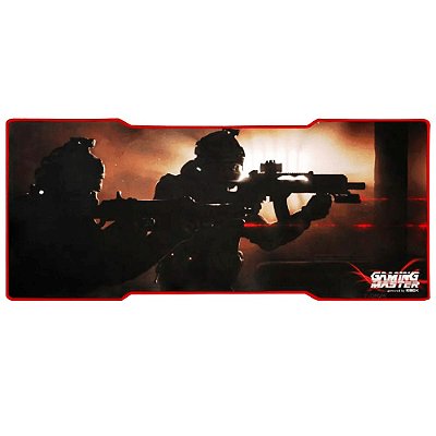 MOUSEPAD GAMER SWAT FX-X8035 79X35CM PRETO KMEX