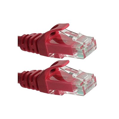 PATCH CORD 2.5M CAT6 CY-PC2.5M-6-26-RD VERMELHO SECLAN.