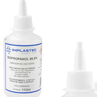 ALCOOL ISOPROPANOL 99,8% 110ML IMP0010 IMPLASTEC