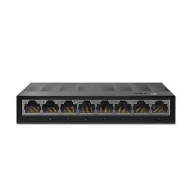 SWITCH 08P 10/100/1000 GIGABIT LS1008G MESA PRETO TP-LINK