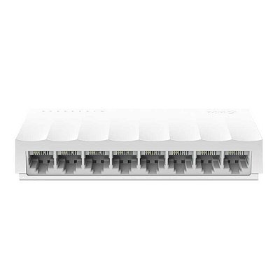 SWITCH 08P 10/100 LS1008 MESA BRANCO TP-LINK