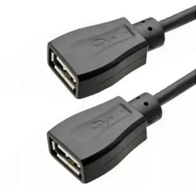 CABO USB EXTENSOR 1.5MT FEMEA/FEMEA 39 SHINKA