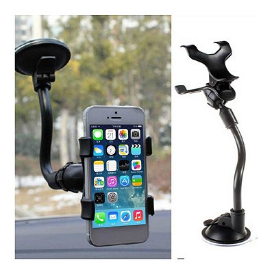 SUPORTE UNIVERSAL VEICULAR PARA SMARTPHONE  360º 4512 PRETO