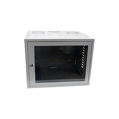 RACK 03U 19P 20X55X32CM FECHADO ACRILICO BEGE CONTATO