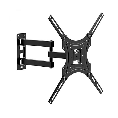 SUPORTE ARTICULADO PARA TV DE 32P A 55P VESA BSPT01-1 PRETO BLUECASE