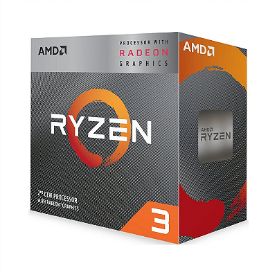 PROCESSADOR AM4 RYZEN 3 3200G 6MB 3.60GHZ YD320GC5FIBOX AMD