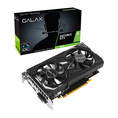 PLACA DE VÍDEO GTX 1650 4GB GDDR6 128BITS 1CLICK 65SQL8DS93E1 GALAX