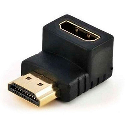 ADAPTADOR EMENDA HDMI 90° MACHO X FEMEA EM-04 DEX