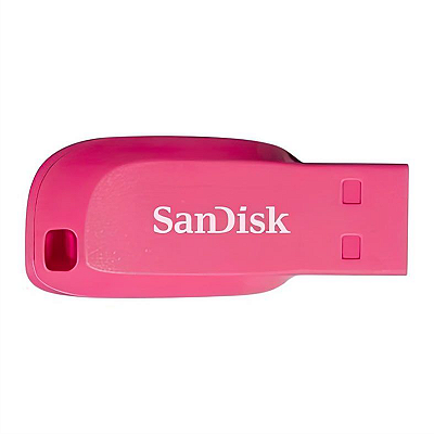 PEN DRIVE 16GB USB 2.0 SDCZ50C-016G-B35PE CRUZER BLADE ROSA SANDISK