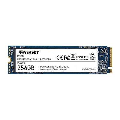 SSD 256GB M.2  P300P256GM28 PRETO PATRIOT