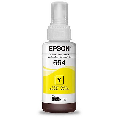 REFIL DE TINTA T664 T664420-AL AMARELO EPSON